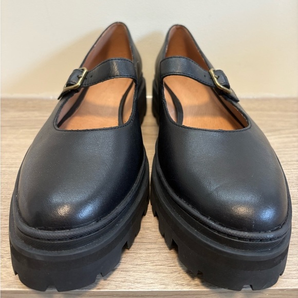NEW Madewell The Freya Platform Lugsole Mary Jane in Black | Size 11 - Picture 5 of 10